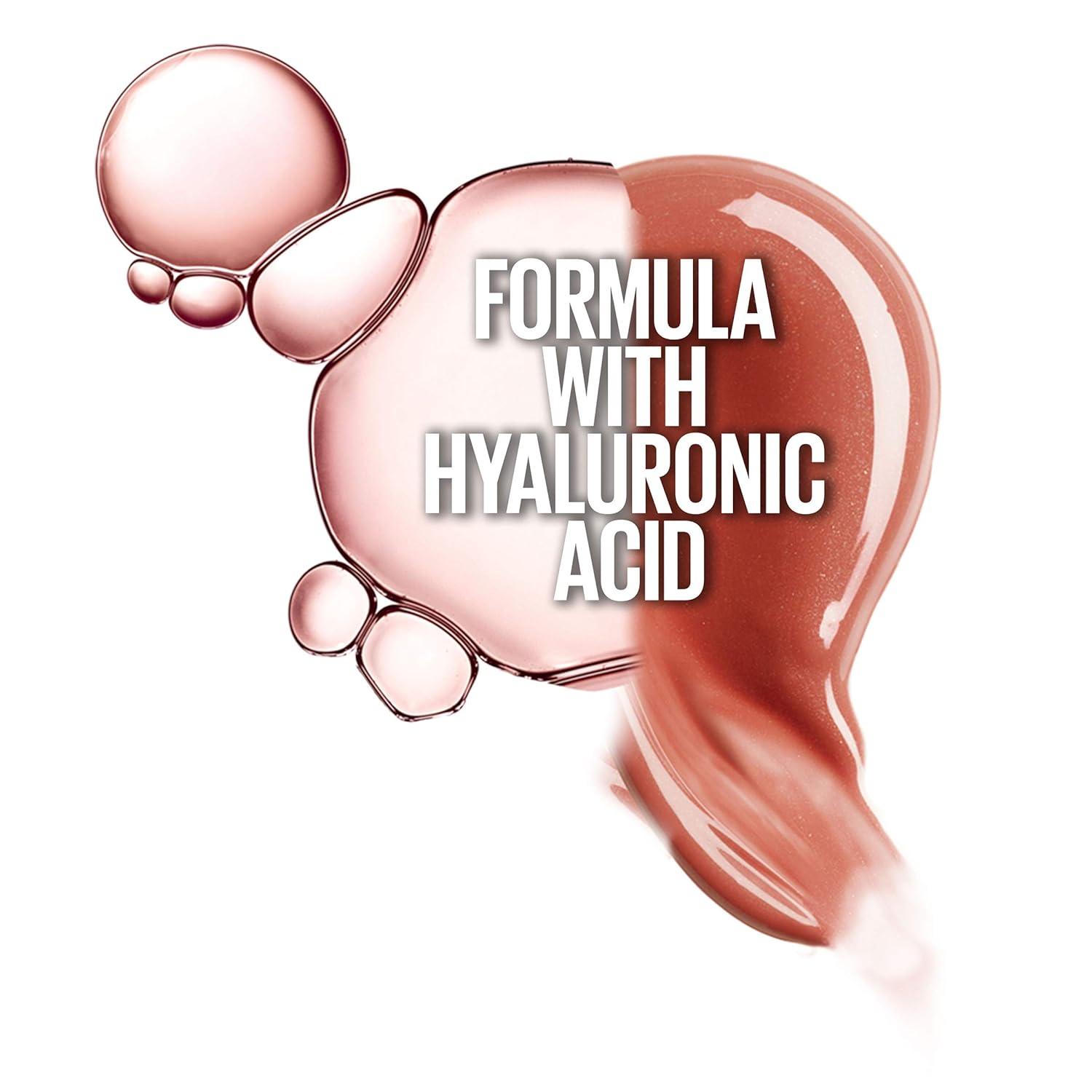 imageMaybelline New York Lifter Gloss Hydrating Lip Gloss with Hyaluronic Acid Taffy Sheer Berry 1 Count12 OPAL
