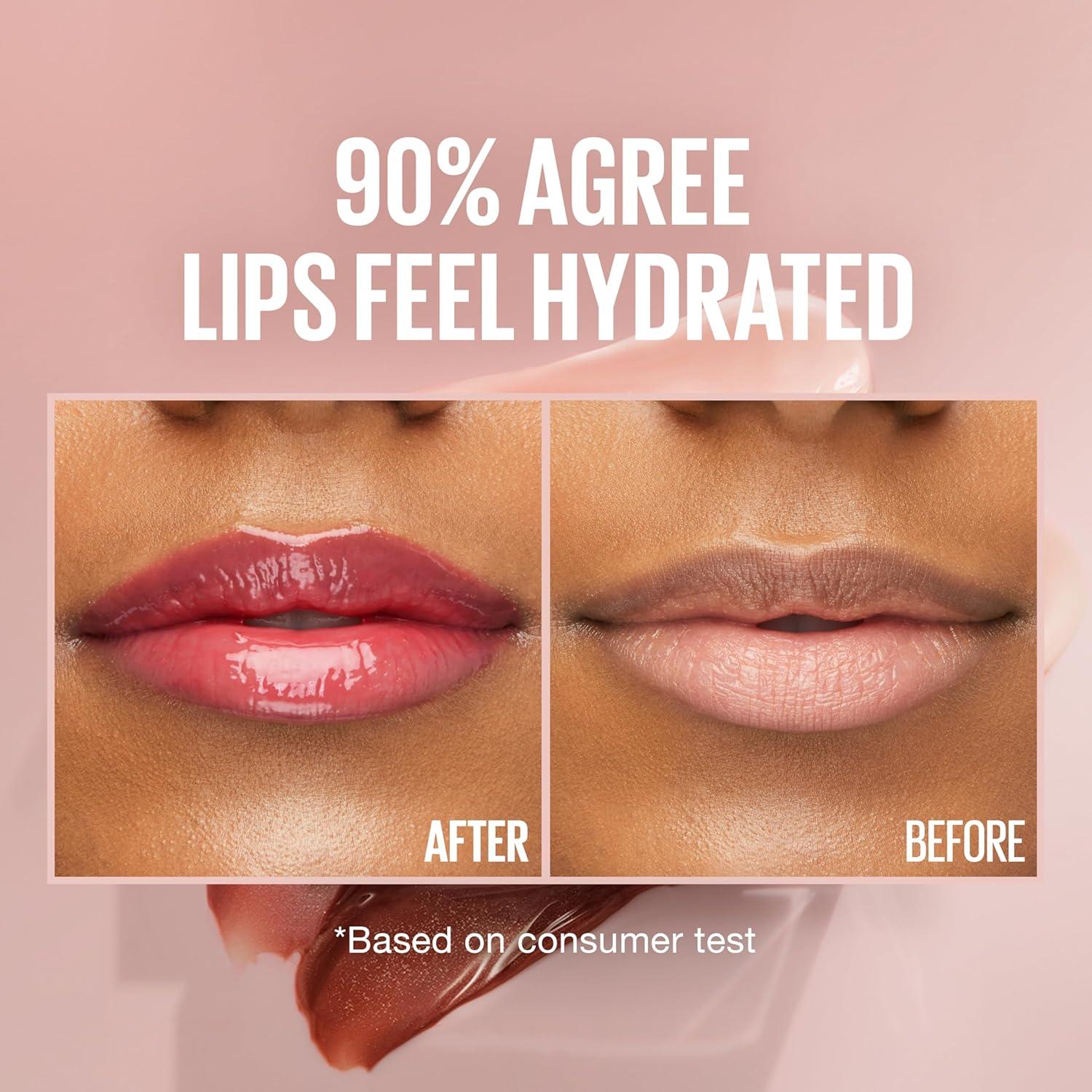 imageMaybelline New York Lifter Gloss Hydrating Lip Gloss with Hyaluronic Acid Taffy Sheer Berry 1 Count14 HEAT