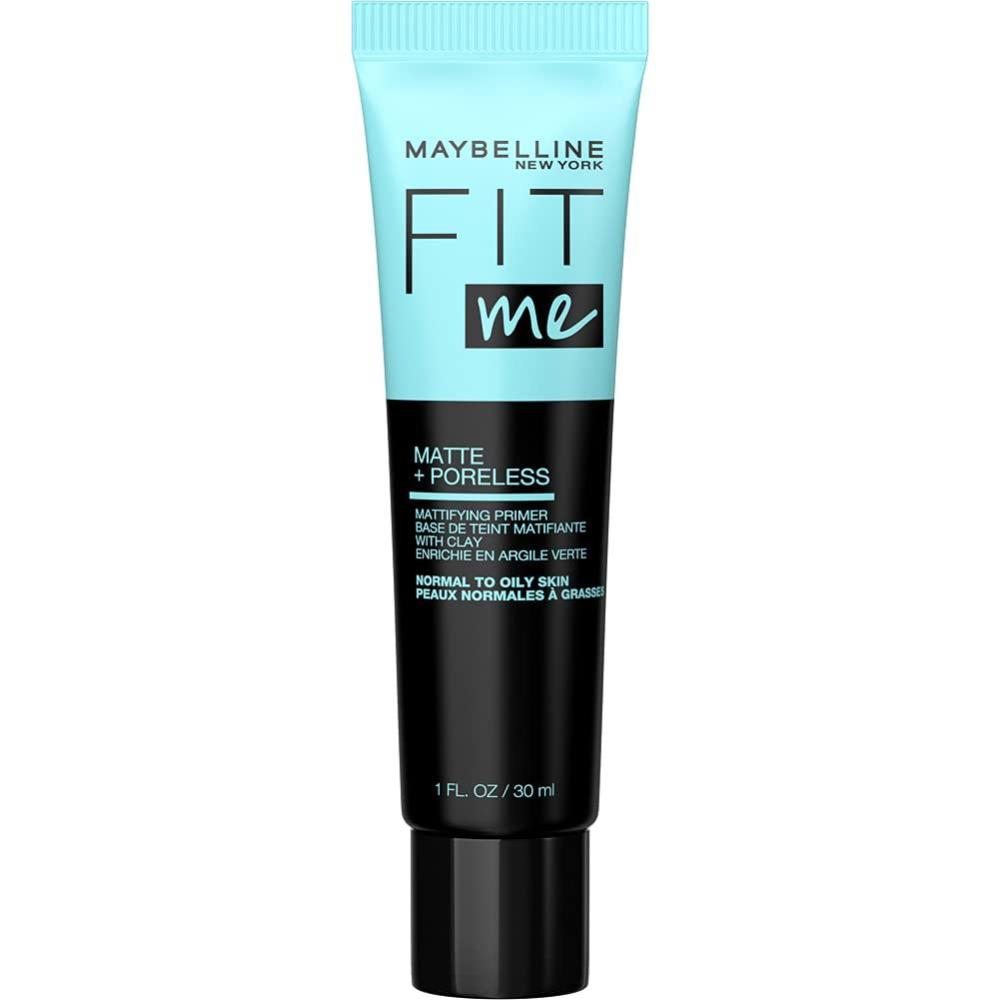 imageMaybelline Fit Me Matte  Poreless Mattifying Face Primer Makeup With Sunscreen Broad Spectrum SPF 20 16HR Wear Shine Control Clear 1 CountClear