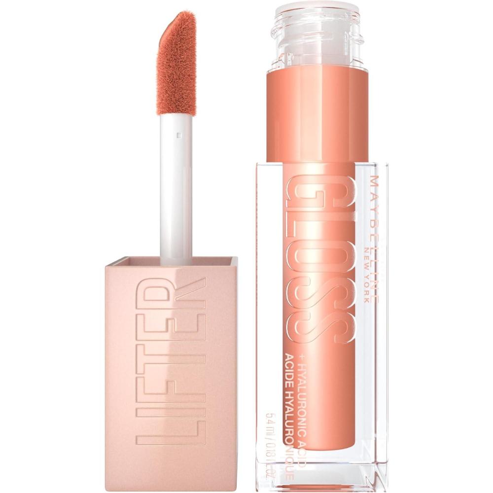 imageMaybelline New York Lifter Gloss Hydrating Lip Gloss with Hyaluronic Acid Taffy Sheer Berry 1 Count07 AMBER