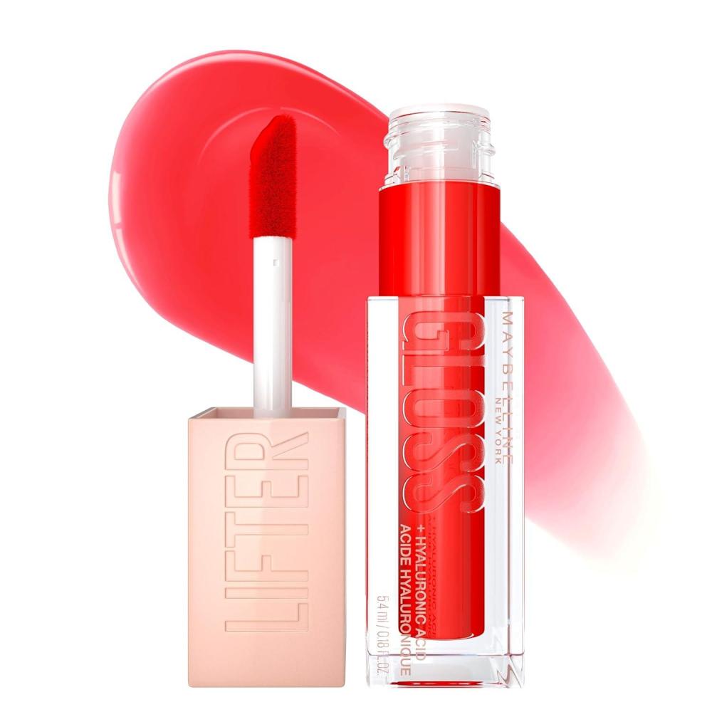imageMaybelline New York Lifter Gloss Hydrating Lip Gloss with Hyaluronic Acid Taffy Sheer Berry 1 Count23 SWEETHEART
