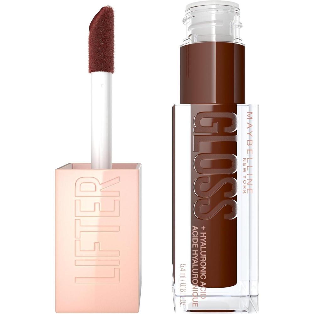 imageMaybelline New York Lifter Gloss Hydrating Lip Gloss with Hyaluronic Acid Taffy Sheer Berry 1 Count29 TOAST
