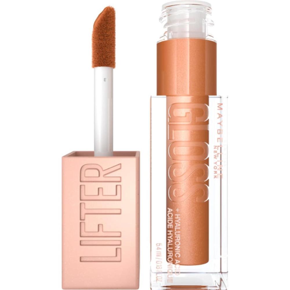 imageMaybelline New York Lifter Gloss Hydrating Lip Gloss with Hyaluronic Acid Taffy Sheer Berry 1 CountGOLD
