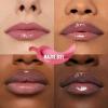 MAYBELLINE Lifter Gloss Lifter Plump, Plumping Lip Gloss with Chili Pepper and 5% Maxi-Lip, Hot Honey, Clear with Pink and Gold, 1 Count(2 MAUVE BITE)