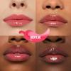 MAYBELLINE Lifter Gloss Lifter Plump, Plumping Lip Gloss with Chili Pepper and 5% Maxi-Lip, Hot Honey, Clear with Pink and Gold, 1 Count(4 RED FLAG)