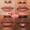 MAYBELLINE Lifter Gloss Lifter Plump, Plumping Lip Gloss with Chili Pepper and 5% Maxi-Lip, Hot Honey, Clear with Pink and Gold, 1 Count(5 PEACH FEVER)