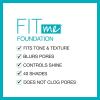 Maybelline Fit Me Matte + Poreless Mattifying Face Primer Makeup With Sunscreen, Broad Spectrum SPF 20, 16HR Wear, Shine Control, Clear, 1 Count(Primer & Coconut Foundation Bundle)