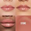 Maybelline New York Lifter Gloss Hydrating Lip Gloss with Hyaluronic Acid, Taffy, Sheer Berry, 1 Count(08 STONE)