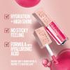 Maybelline New York Lifter Gloss Hydrating Lip Gloss with Hyaluronic Acid, Taffy, Sheer Berry, 1 Count(12 OPAL)