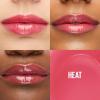 Maybelline New York Lifter Gloss Hydrating Lip Gloss with Hyaluronic Acid, Taffy, Sheer Berry, 1 Count(14 HEAT)