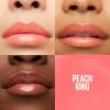 Maybelline New York Lifter Gloss Hydrating Lip Gloss with Hyaluronic Acid, Taffy, Sheer Berry, 1 Count(22 PEACH RING)