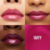 Maybelline New York Lifter Gloss Hydrating Lip Gloss with Hyaluronic Acid, Taffy, Sheer Berry, 1 Count(25 TAFFY)
