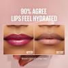 Maybelline New York Lifter Gloss Hydrating Lip Gloss with Hyaluronic Acid, Taffy, Sheer Berry, 1 Count(25 TAFFY)