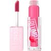 MAYBELLINE Lifter Gloss Lifter Plump, Plumping Lip Gloss with Chili Pepper and 5% Maxi-Lip, Hot Honey, Clear with Pink and Gold, 1 Count(3 PINK STING)