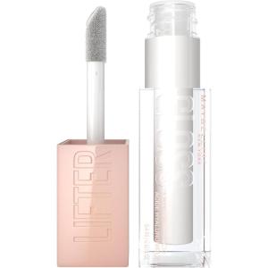 Maybelline New York Lifter Gloss Hydrating Lip Gloss with Hyaluronic Acid, Taffy, Sheer Berry, 1 Count(01 PEARL)