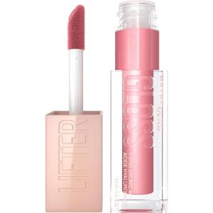 Maybelline New York Lifter Gloss Hydrating Lip Gloss with Hyaluronic Acid, Taffy, Sheer Berry, 1 Count(11 BRASS)