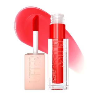 Maybelline New York Lifter Gloss Hydrating Lip Gloss with Hyaluronic Acid, Taffy, Sheer Berry, 1 Count(23 SWEETHEART)