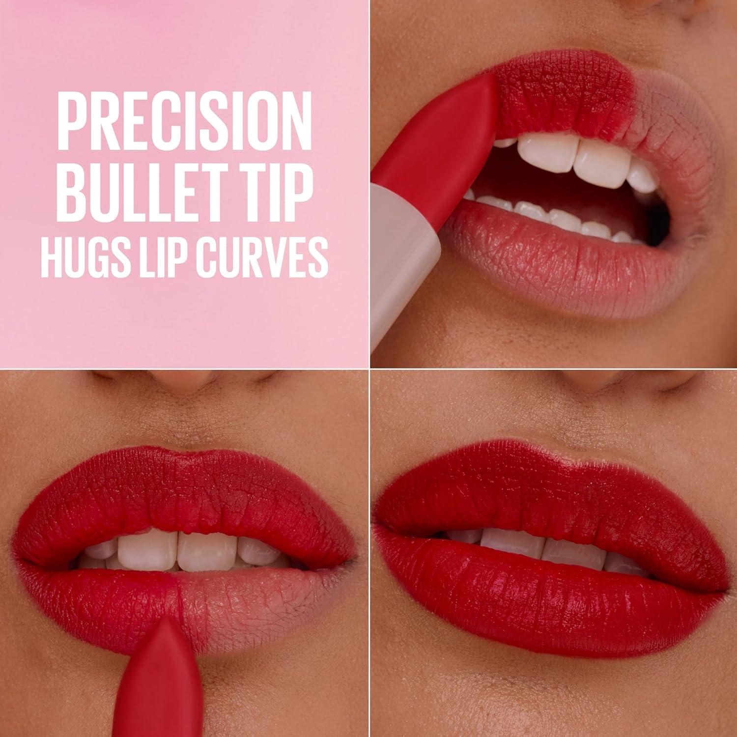 imageMAYBELLINE Serum Lipstick Hydrating Lip Makeup with 8HRs of Lip Plumping Moisture with Hyaluronic Acid Oil Blend Make It Work Midtone Rosey Mauve Satin007 AVENUE A