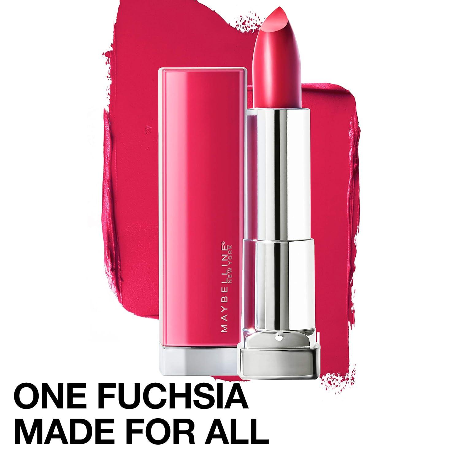 imageMaybelline Color Sensational Made for All Lipstick Crisp Lip Color amp Hydrating Formula Mauve For Me Nude Brown 1 Count379 FUCHSIA FOR ME