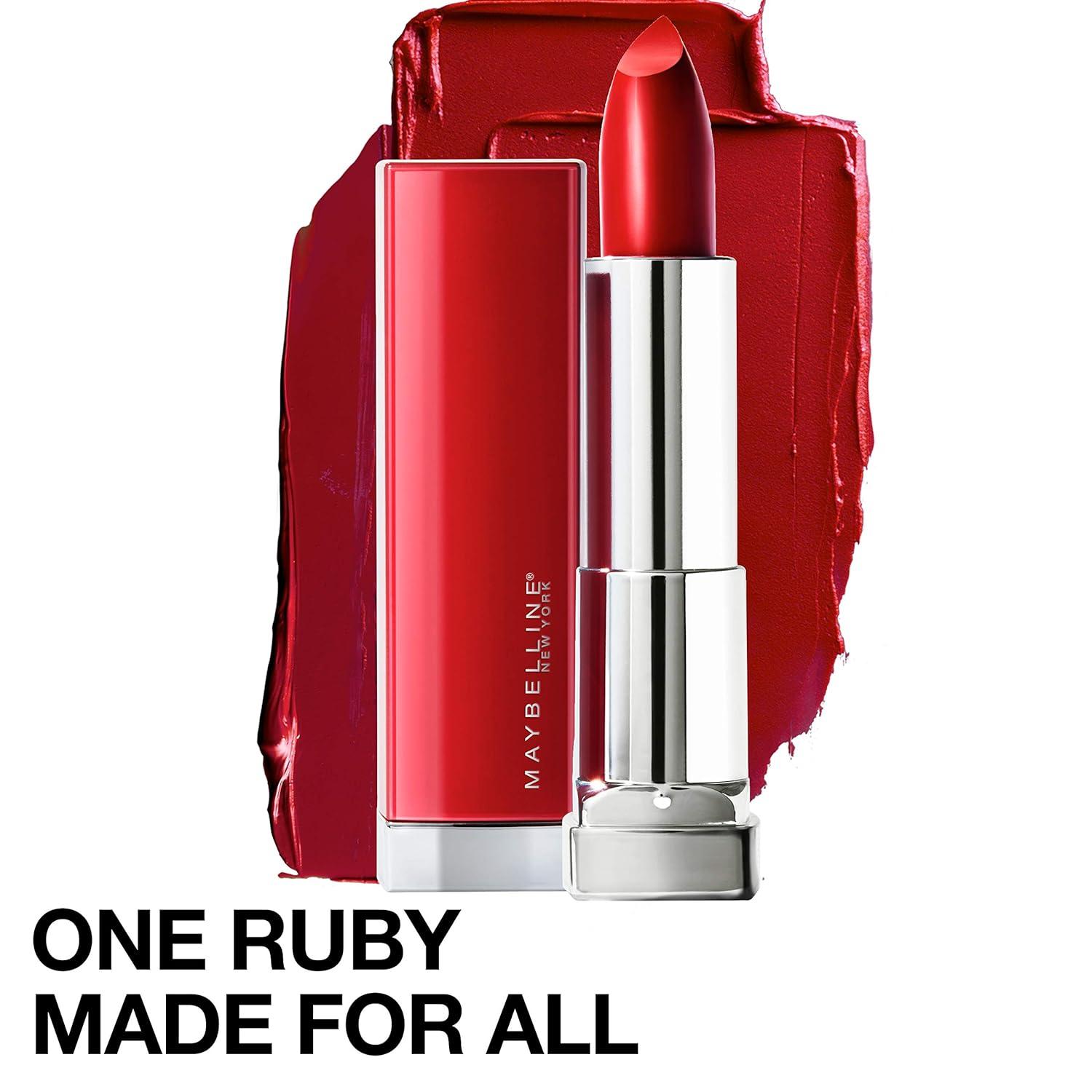imageMaybelline Color Sensational Made for All Lipstick Crisp Lip Color amp Hydrating Formula Mauve For Me Nude Brown 1 Count385 RUBY FOR ME