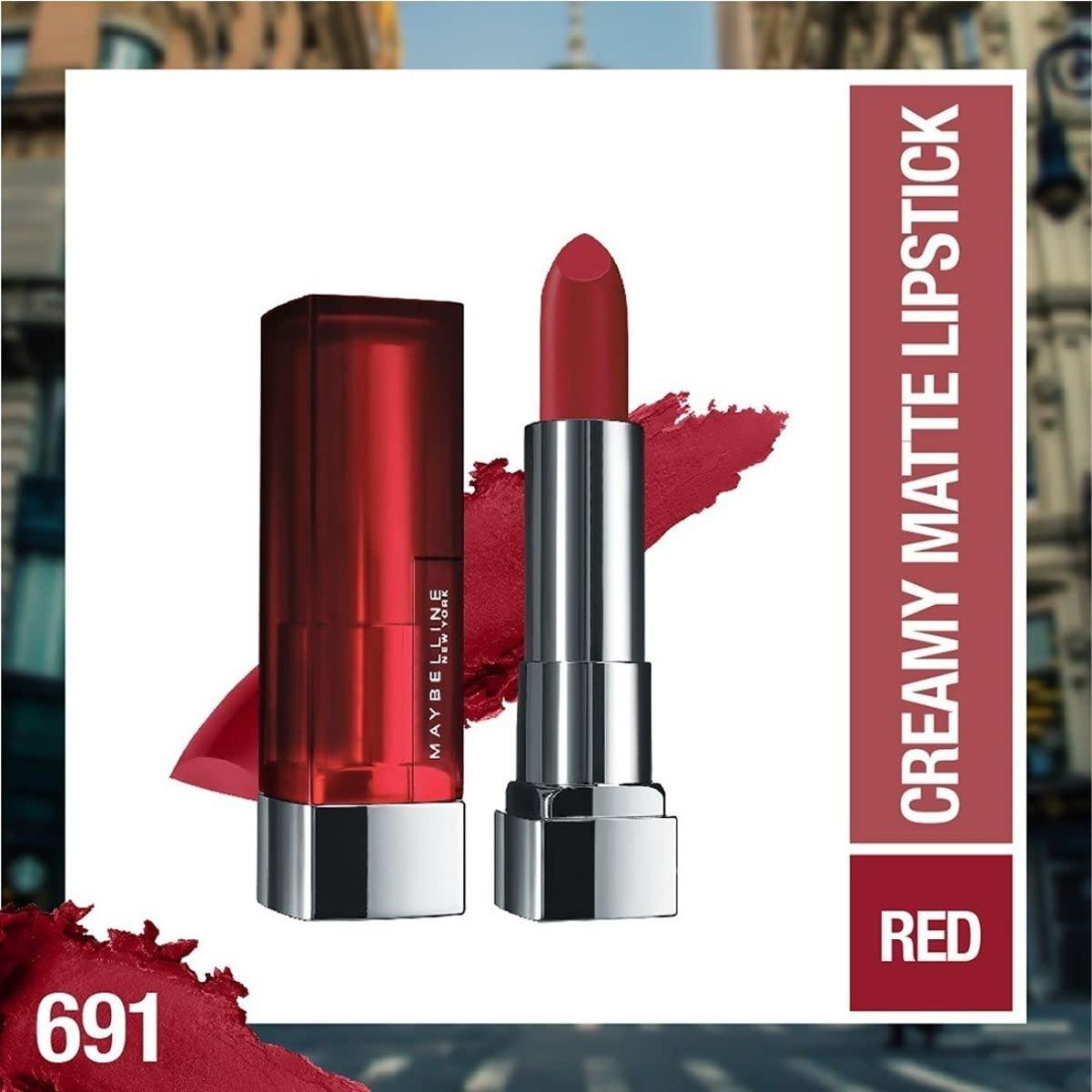imageMaybelline Color Sensational Made for All Lipstick Crisp Lip Color amp Hydrating Formula Mauve For Me Nude Brown 1 Count968 RICH RUBY