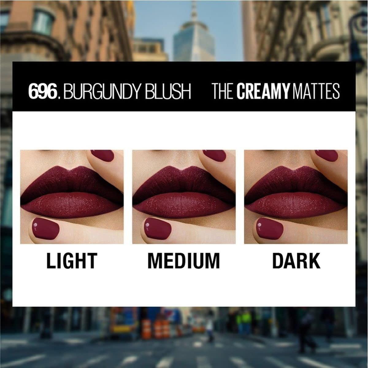 imageMaybelline Color Sensational Made for All Lipstick Crisp Lip Color amp Hydrating Formula Mauve For Me Nude Brown 1 Count978 BURGUNDY BLUSH