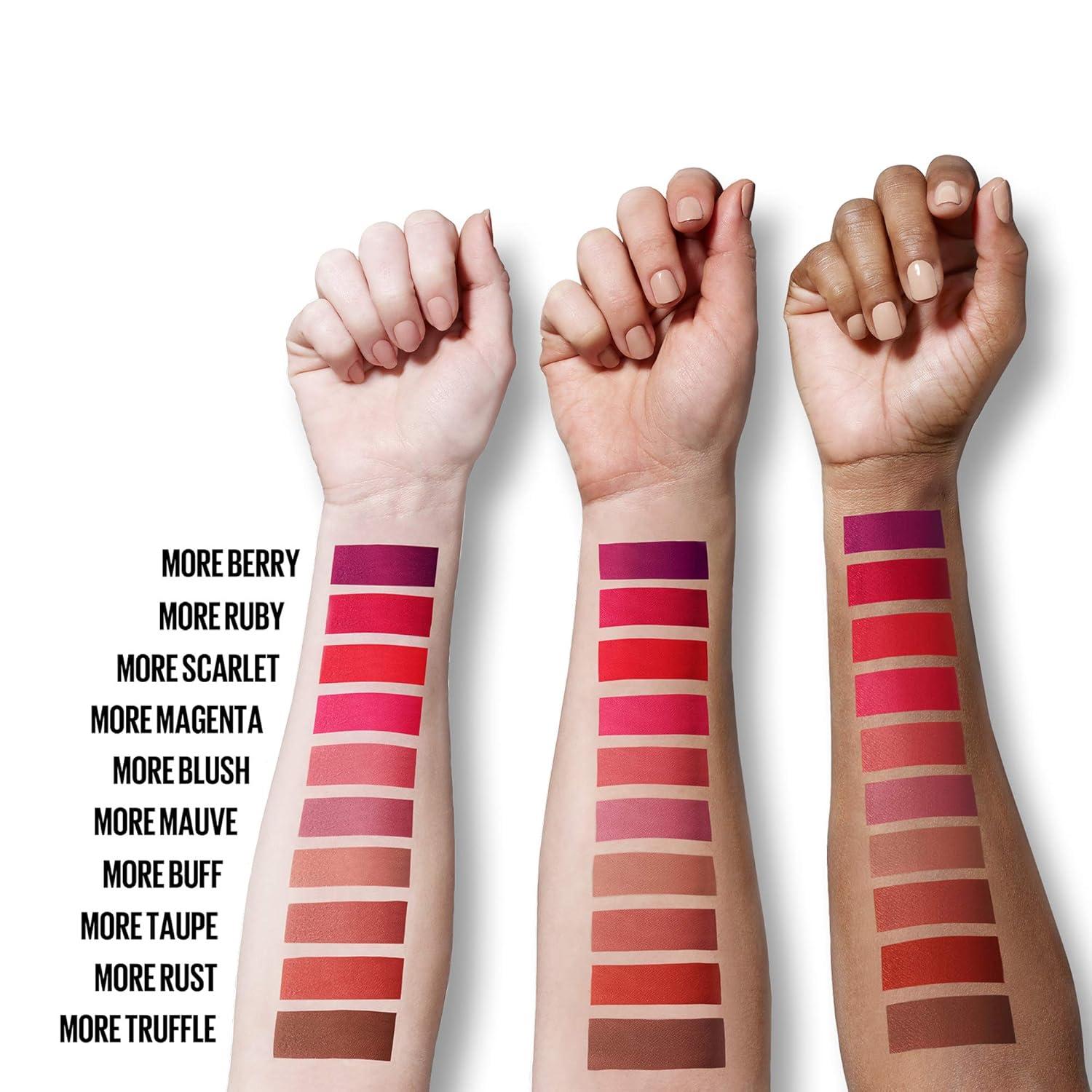 imageMaybelline Color Sensational Ultimatte Matte Lipstick NonDrying Intense Color Pigment More Taupe Rose Nude 1 Count699 MORE BUFF