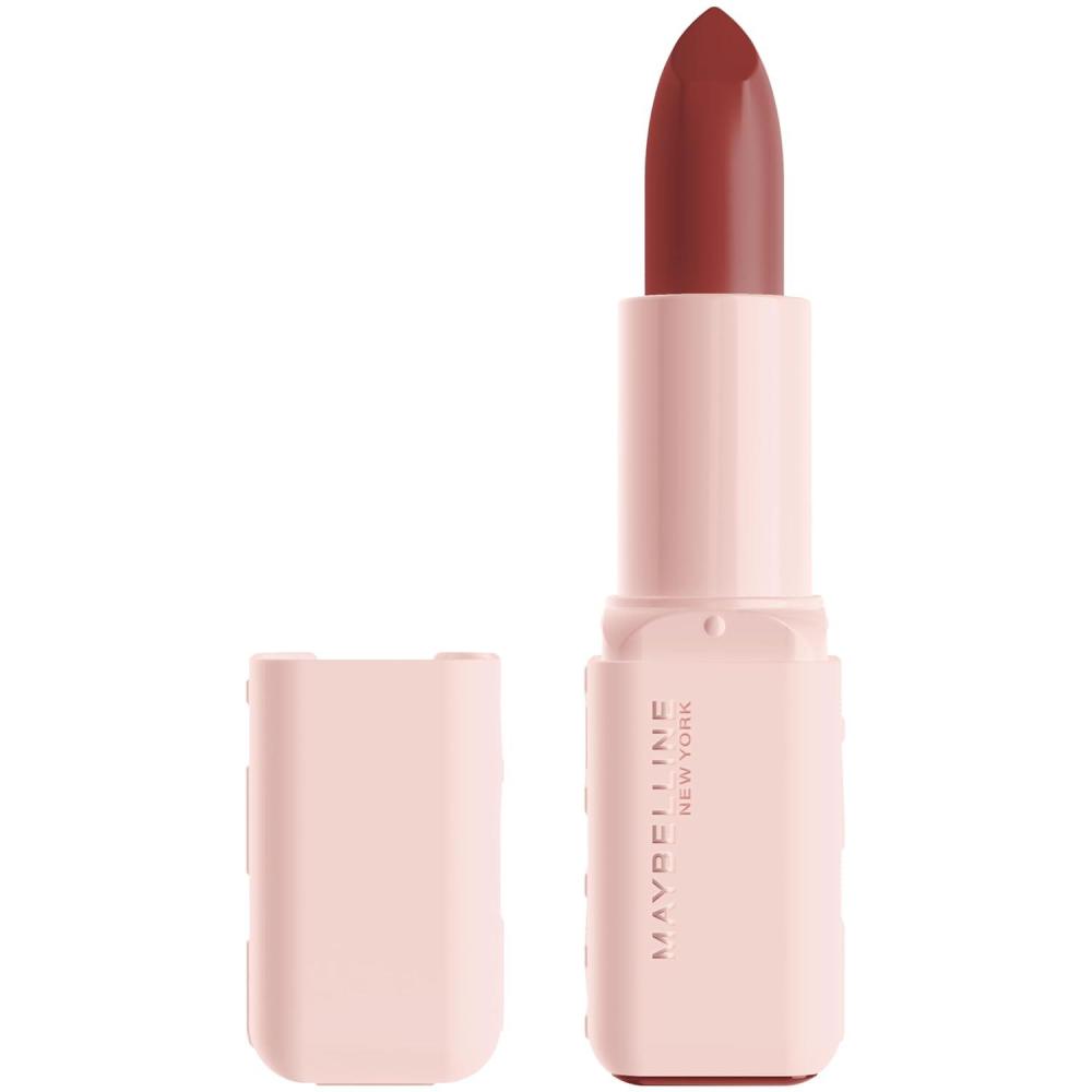 imageMAYBELLINE Serum Lipstick Hydrating Lip Makeup with 8HRs of Lip Plumping Moisture with Hyaluronic Acid Oil Blend Make It Work Midtone Rosey Mauve Satin103 MAKE IT WORK