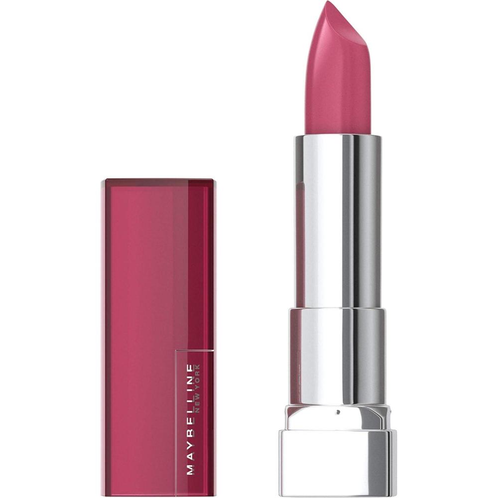 imageMaybelline Color Sensational Lipstick Lip Makeup Cream Finish Hydrating Lipstick Crazy for Coffee Nude Pink 1 Count244 PINK SCORE