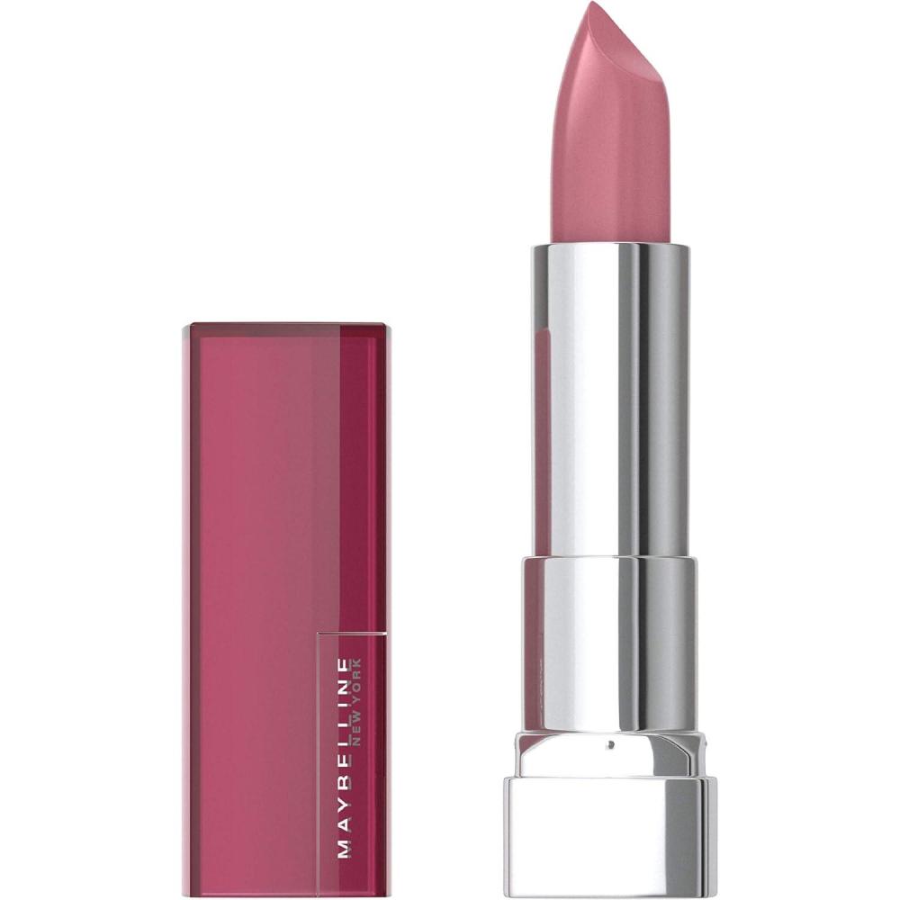 imageMaybelline Color Sensational Lipstick Lip Makeup Cream Finish Hydrating Lipstick Crazy for Coffee Nude Pink 1 Count450 ROMANTIC ROSE