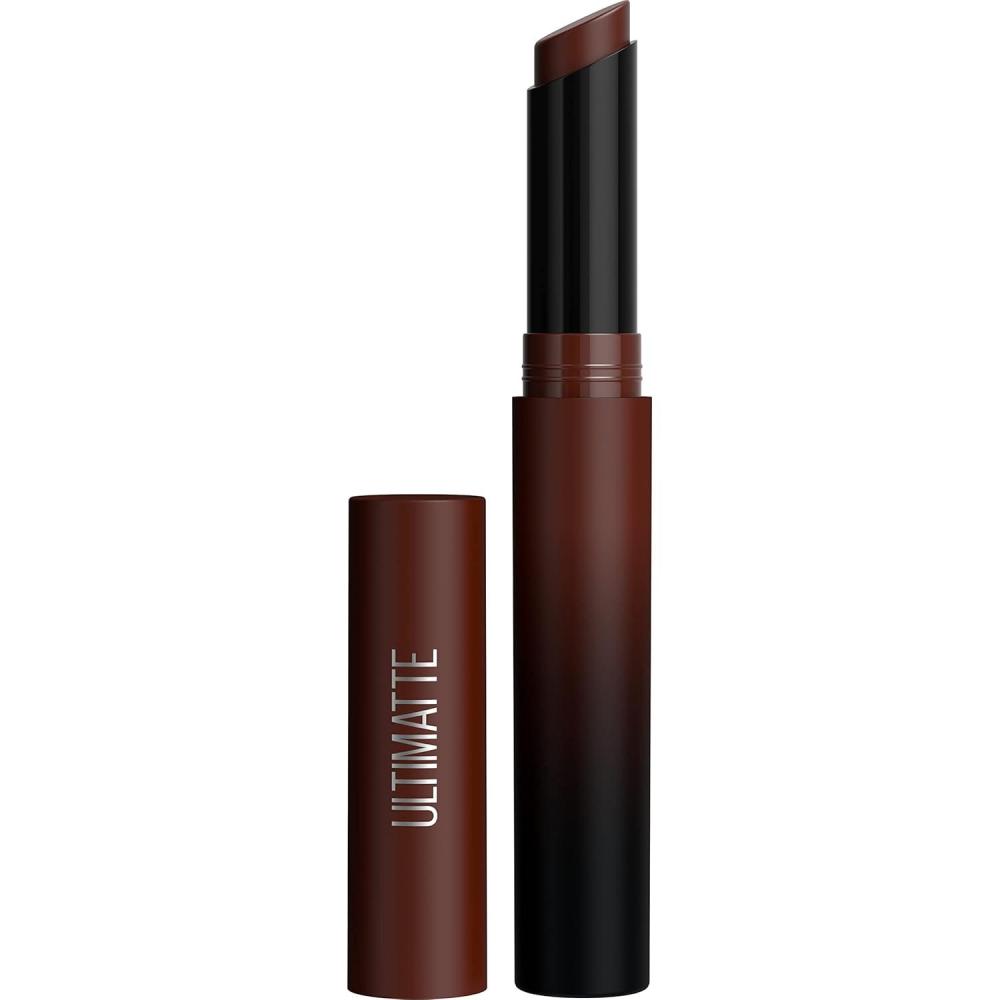 imageMaybelline Color Sensational Ultimatte Matte Lipstick NonDrying Intense Color Pigment More Taupe Rose Nude 1 Count088 MORE COFFEE