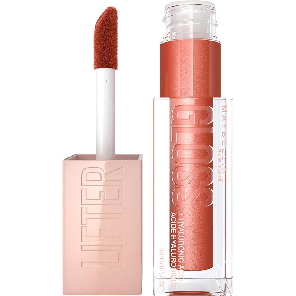 imageMaybelline New York Lifter Gloss Hydrating Lip Gloss with Hyaluronic Acid Taffy Sheer Berry 1 CountSAND