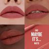 MAYBELLINE Serum Lipstick, Hydrating Lip Makeup with 8HRs of Lip Plumping Moisture with Hyaluronic Acid + Oil Blend, Make It Work (Midtone Rosey Mauve Satin)(002 MAYBE IT’S…)