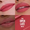 MAYBELLINE Serum Lipstick, Hydrating Lip Makeup with 8HRs of Lip Plumping Moisture with Hyaluronic Acid + Oil Blend, Make It Work (Midtone Rosey Mauve Satin)(003 OPEN LATE)