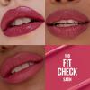 MAYBELLINE Serum Lipstick, Hydrating Lip Makeup with 8HRs of Lip Plumping Moisture with Hyaluronic Acid + Oil Blend, Make It Work (Midtone Rosey Mauve Satin)(108 FIT CHECK)