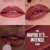 MAYBELLINE Serum Lipstick, Hydrating Lip Makeup with 8HRs of Lip Plumping Moisture with Hyaluronic Acid + Oil Blend, Make It Work (Midtone Rosey Mauve Satin)(104 MAYBE IT’S…INTENSE)