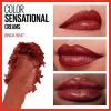 Maybelline Color Sensational Lipstick, Lip Makeup, Cream Finish, Hydrating Lipstick, Crazy for Coffee, Nude Pink ,1 Count(122 BRICK BEAT)