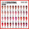 Maybelline Color Sensational Lipstick, Lip Makeup, Cream Finish, Hydrating Lipstick, Crazy for Coffee, Nude Pink ,1 Count(177 BARE REVEAL)