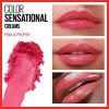 Maybelline Color Sensational Lipstick, Lip Makeup, Cream Finish, Hydrating Lipstick, Crazy for Coffee, Nude Pink ,1 Count(20 PINK & PROPER)