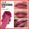 Maybelline Color Sensational Lipstick, Lip Makeup, Cream Finish, Hydrating Lipstick, Crazy for Coffee, Nude Pink ,1 Count(410 BLISSFUL BERRY)