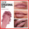 Maybelline Color Sensational Lipstick, Lip Makeup, Cream Finish, Hydrating Lipstick, Crazy for Coffee, Nude Pink ,1 Count(450 ROMANTIC ROSE)