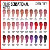 Maybelline Color Sensational Made for All Lipstick, Crisp Lip Color & Hydrating Formula, Mauve For Me, Nude Brown, 1 Count(825 BLACKEST BERRY)