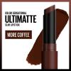Maybelline Color Sensational Ultimatte Matte Lipstick, Non-Drying, Intense Color Pigment, More Taupe, Rose Nude, 1 Count(088 MORE COFFEE)