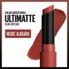 Maybelline Color Sensational Ultimatte Matte Lipstick, Non-Drying, Intense Color Pigment, More Taupe, Rose Nude, 1 Count(288 MORE AUBURN)