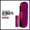 Maybelline Color Sensational Ultimatte Matte Lipstick, Non-Drying, Intense Color Pigment, More Taupe, Rose Nude, 1 Count(99 MORE BERRY)