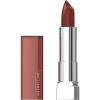 Maybelline Color Sensational Lipstick, Lip Makeup, Cream Finish, Hydrating Lipstick, Crazy for Coffee, Nude Pink ,1 Count(111 DOUBLE SHOT)