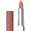 Maybelline Color Sensational Lipstick, Lip Makeup, Cream Finish, Hydrating Lipstick, Crazy for Coffee, Nude Pink ,1 Count(177 BARE REVEAL)