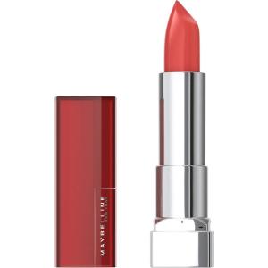 Maybelline Color Sensational Lipstick, Lip Makeup, Cream Finish, Hydrating Lipstick, Crazy for Coffee, Nude Pink ,1 Count(366 SUNSET SPARK)