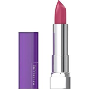 Maybelline Color Sensational Lipstick, Lip Makeup, Cream Finish, Hydrating Lipstick, Crazy for Coffee, Nude Pink ,1 Count(410 BLISSFUL BERRY)