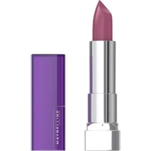 Maybelline Color Sensational Lipstick, Lip Makeup, Cream Finish, Hydrating Lipstick, Crazy for Coffee, Nude Pink ,1 Count(445 ON THE MAUVE)